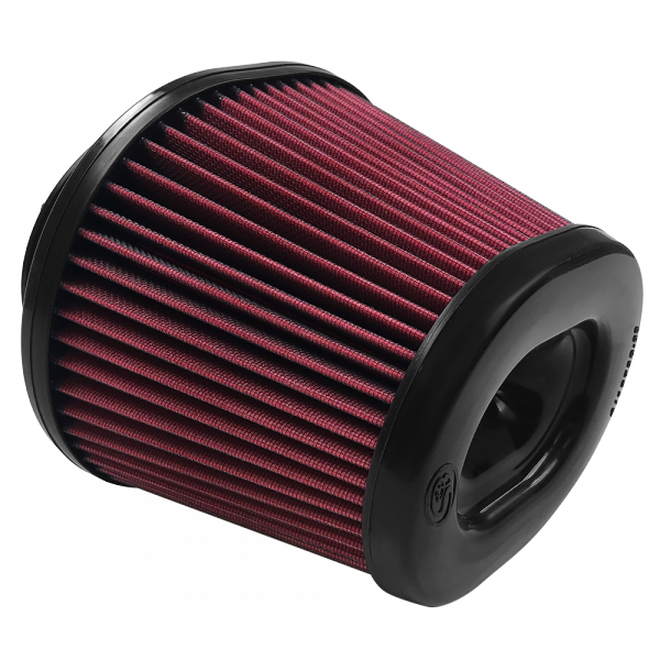 S&B - S&B Air Filter For Intake Kits 75-5105,75-5054 Oiled Cotton Cleanable Red KF-1051