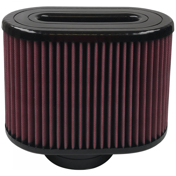 S&B - S&B Air Filter For Intake Kits 75-5016,75-5023 Oiled Cotton Cleanable Red KF-1049
