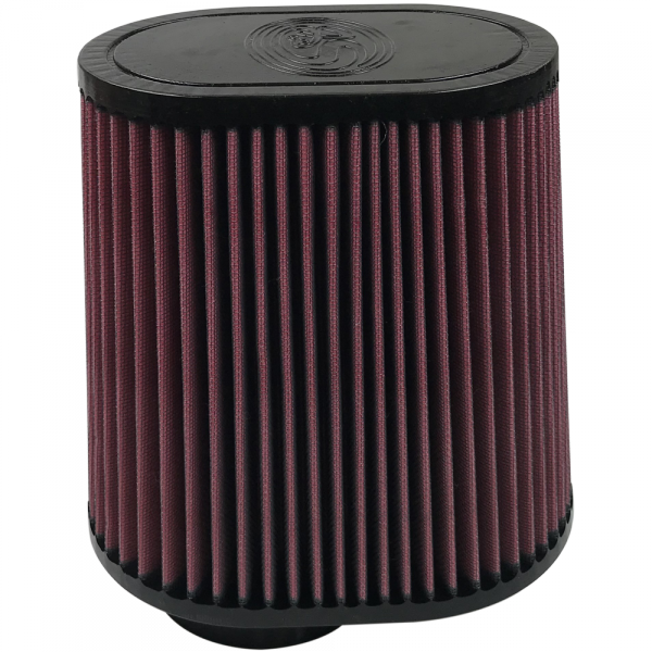 S&B - S&B Air Filter For Intake Kits 75-5028 Oiled Cotton Cleanable Red KF-1042