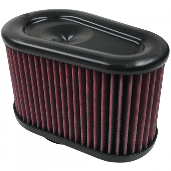 S&B - S&B Air Filter For Intake Kits 75-5070 Oiled Cotton Cleanable Red KF-1039