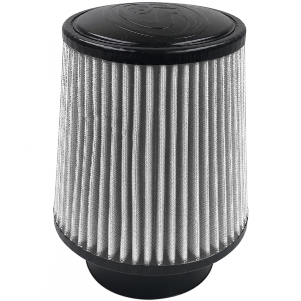 S&B - S&B Air Filter For Intake Kits 75-5008 Dry Cotton Cleanable White KF-1025D
