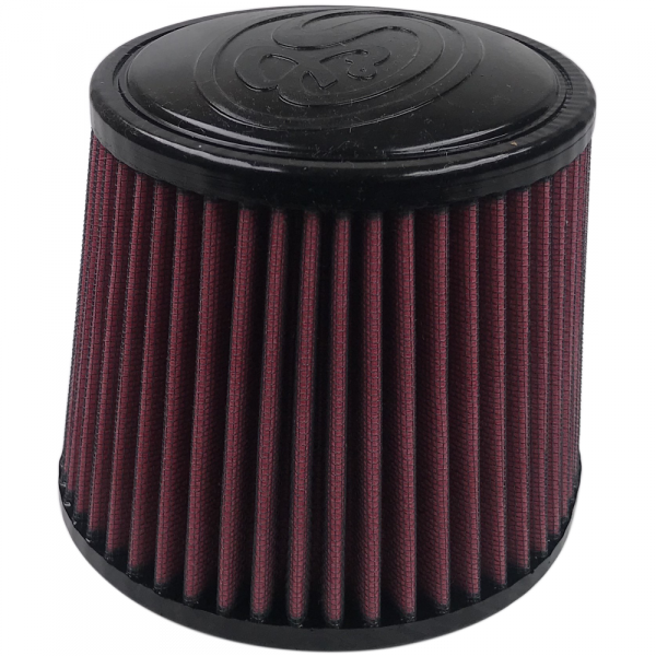 S&B - S&B Air Filter For Intake Kits 75-5004 Oiled Cotton Cleanable Red KF-1019-1