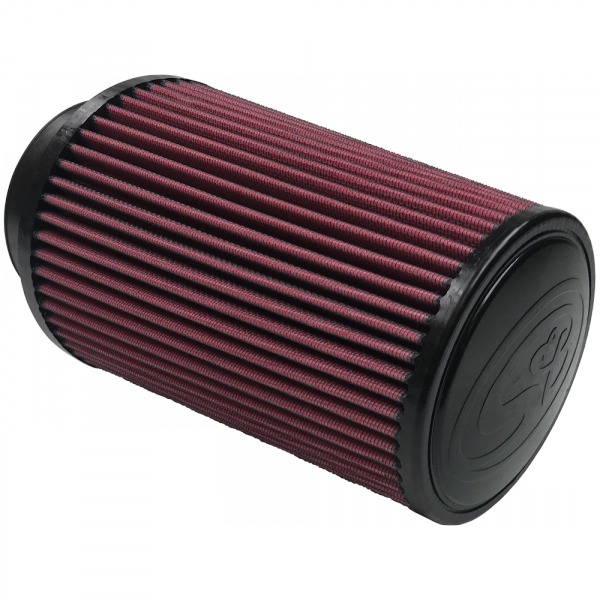 S&B - S&B Air Filter For Intake Kits 75-2530 Oiled Cotton Cleanable Red KF-1006
