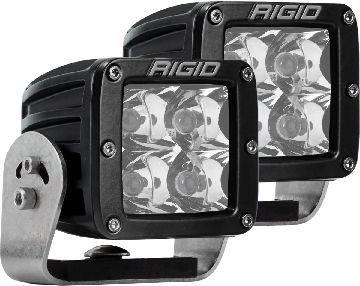 Rigid Industries - Rigid Industries Heavy Duty Mount Spot Pair D-Series Pro 222213