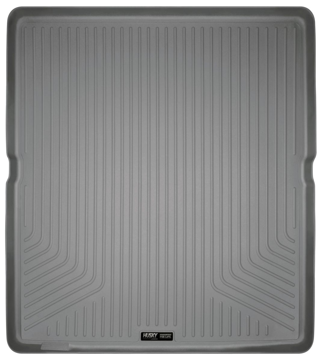 Husky Liners - Husky Liners Cargo Liner Behind 2nd Seat 07-16 GMC Acadia, 17 GMC Acadia Limited, 07-10 Saturn Outlook Grey 22032