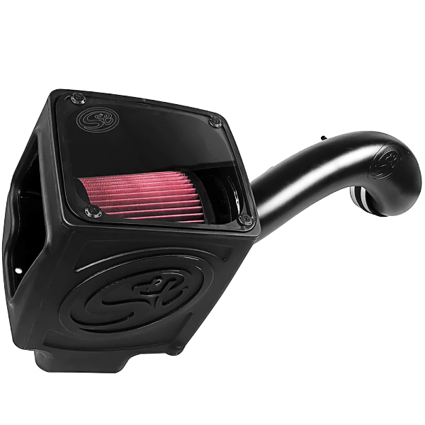 S&B - S&B Cold Air Intake For 16-19 Silverado/Sierra 2500, 3500 6.0L Cotton Cleanable Red 75-5110