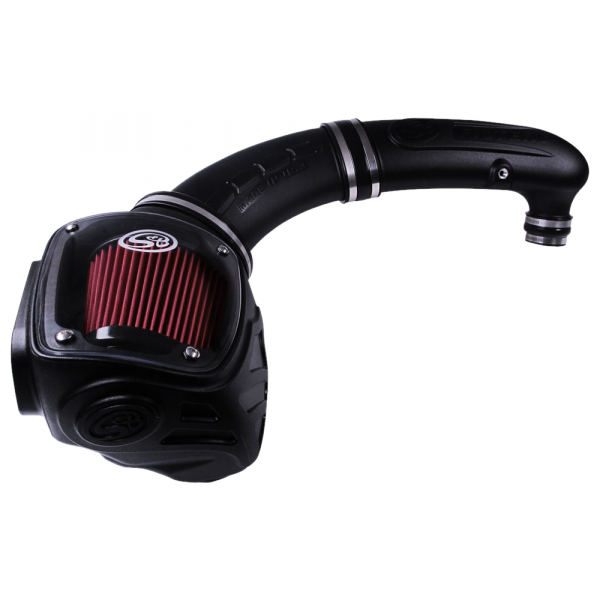 S&B - S&B Cold Air Intake For 97-06 Jeep Wrangler TJ L6-4.0L Oiled Cotton Cleanable Red 75-5079