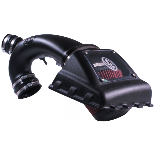 S&B - S&B Cold Air Intake For 11-14 Ford F150 V6-3.5L Ecoboost Oiled Cotton Cleanable Red 75-5067
