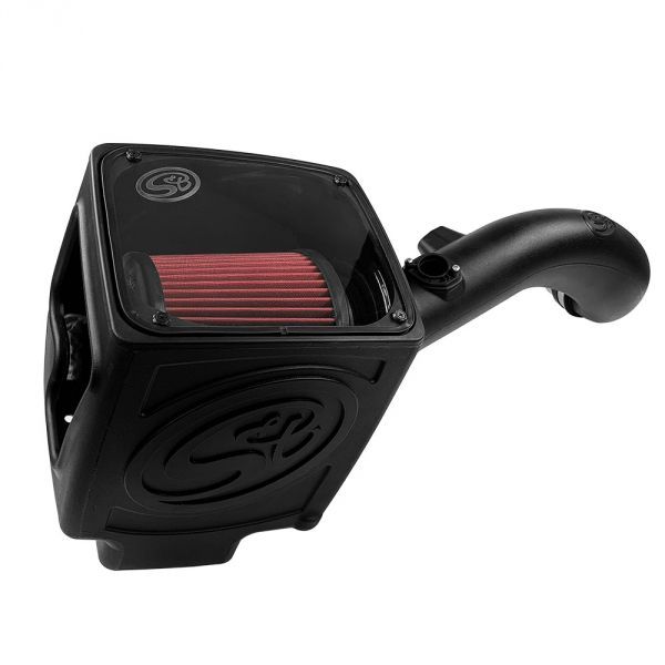 S&B - S&B Cold Air Intake For 09-13 Chevrolet Silverado/ Sierra 2500 / 3500 6.0L Cotton Cleanable Red 75-5061-1