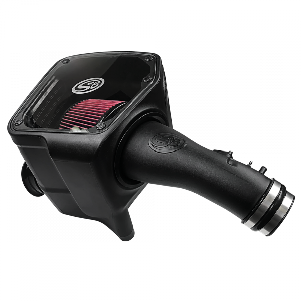 S&B - S&B Cold Air Intake For 07-20 Toyota Tundra V8 5.7L Oiled Cotton Cleanable Red 75-5039