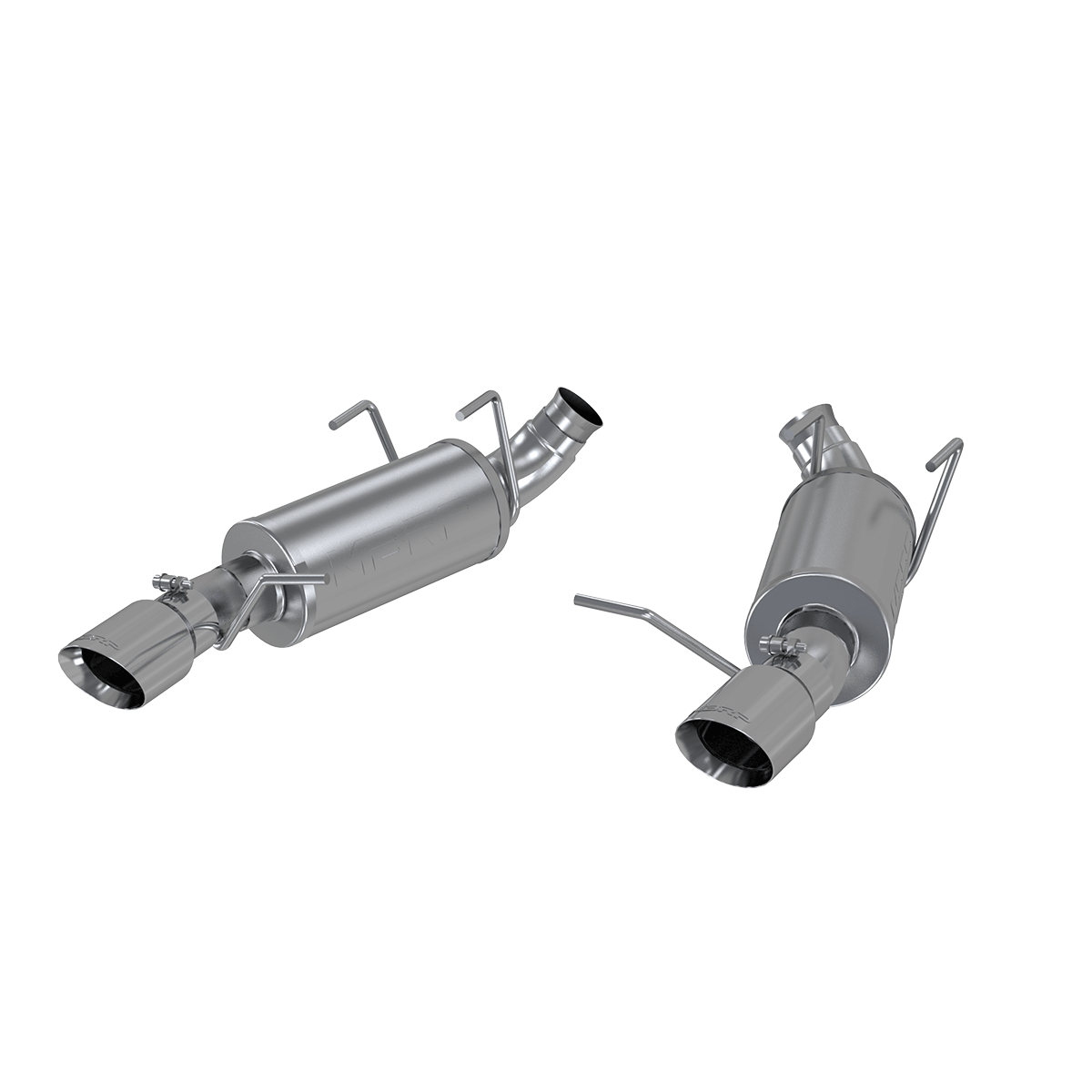 MBRP - MBRP Ford 3 Inch Dual Muffler Axle Back Split Rear XP Series For 11-14 Ford Mustang V6 3.6L S7227409