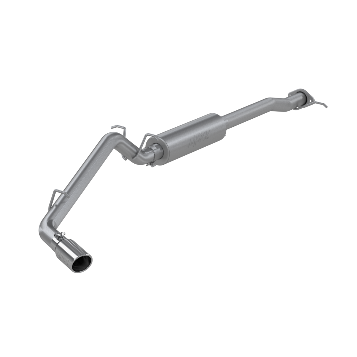 MBRP - MBRP 3 Inch Cat Back Exhaust System Single Side Aluminized Steel For 17-20 Colorado/Canyon 2.5L/3.6L S5090AL