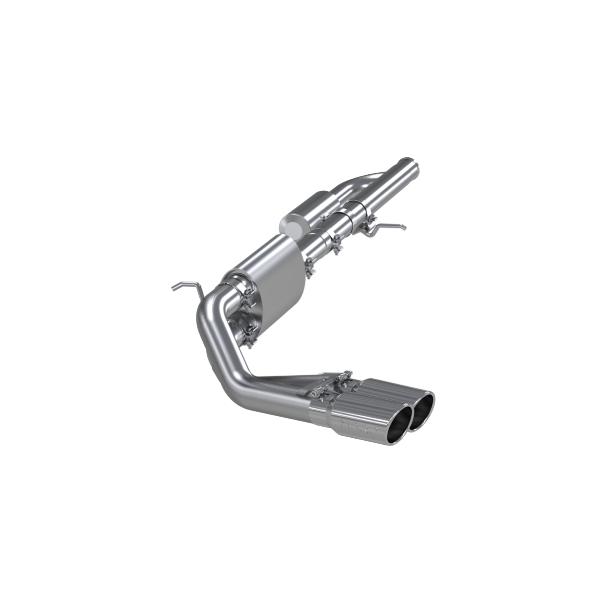 MBRP - MBRP 3 Inch Cat Back Exhaust System Pre-Axle Dual Outlet T304 Stainless Steel For 09-18 Silverado/Sierra 1500 4.3L V6, 5.3L V8 19-19 Silverado/Sierra 1500 4.3L V6, 5.3L V8 Limited LD S5081304