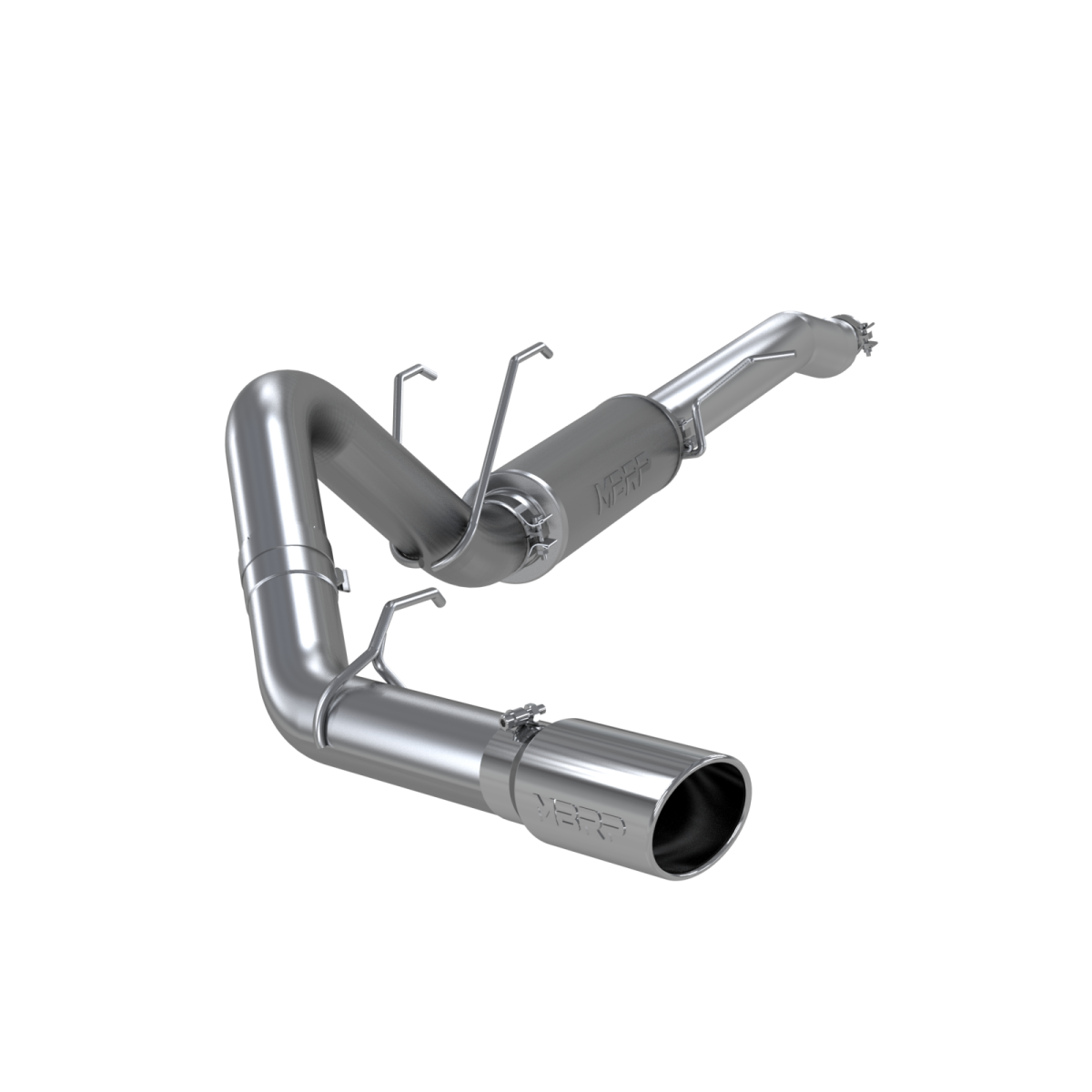 MBRP - MBRP Ford 4 Inch Exhaust Resonator Back Single Side Pro Series For 17-20 Ford F250/F350 S5247304