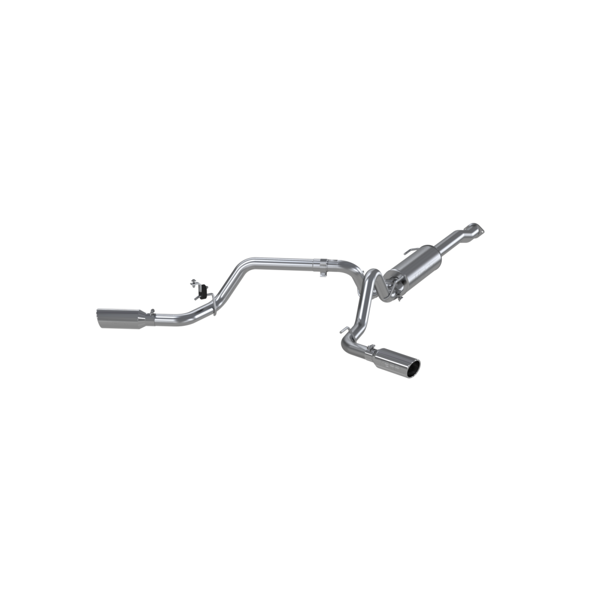 MBRP - MBRP Toyota 3 Inch Cat Back Exhaust System For 16-20 Toyota Tacoma 3.5L Dual Split Side Installer Series S5340AL