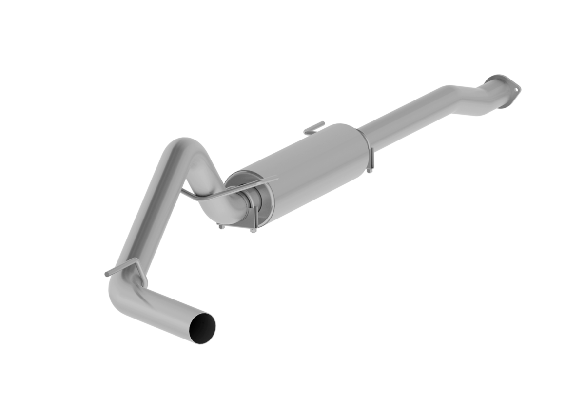 MBRP - MBRP Toyota 3 Inch Cat Back Exhaust System For 16-20 Toyota Tacoma 3.5L Single Side Exit Performance Series S5338P