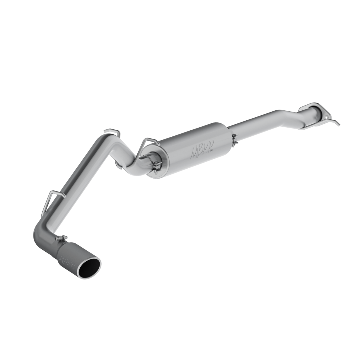 MBRP - MBRP 3 Inch Cat Back Exhaust System Single Side Aluminized Steel For 15-16 Colorado/Canyon S5088AL