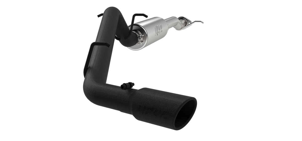 MBRP - MBRP 3 Inch Cat Back Exhaust System Single Side Black Coated For 15-16 Colorado/Canyon S5088BLK