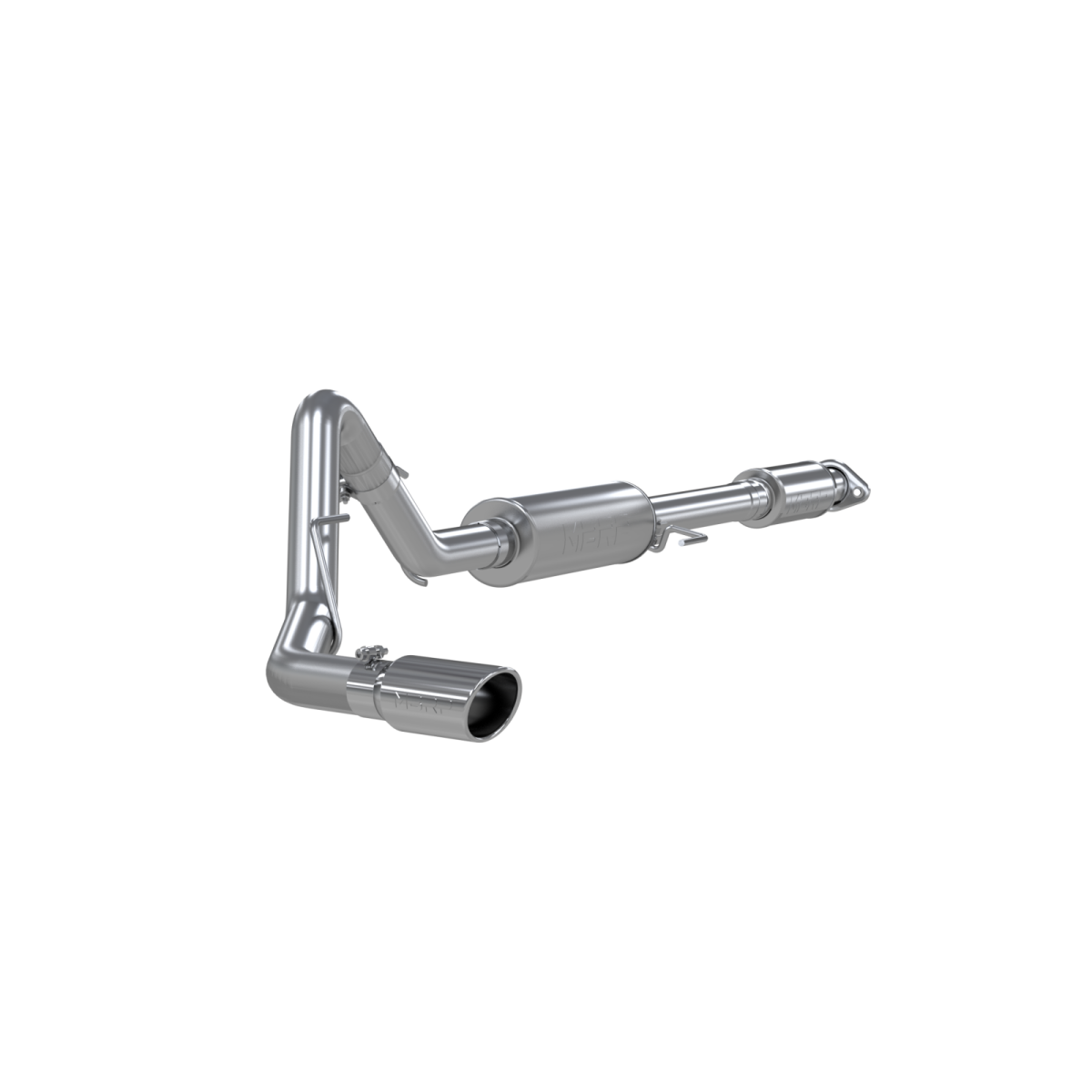 MBRP - MBRP 3 Inch Cat Back Exhaust System Single Side Exit T409 Stainless Steel For 15-20 Ford F-150 5.0L S5256409