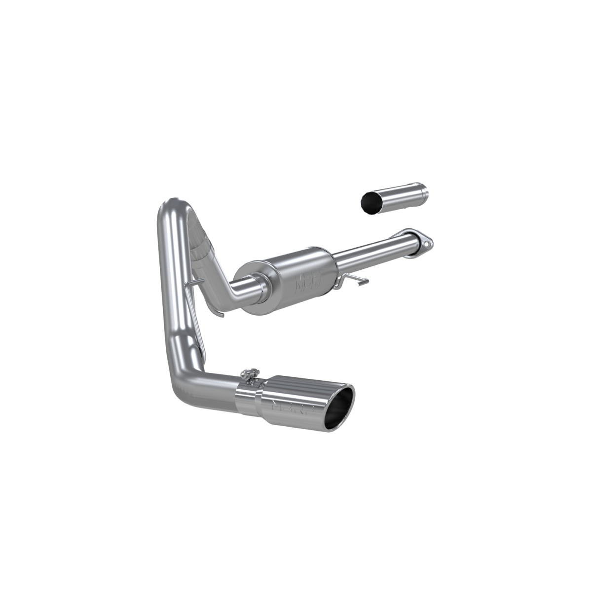 MBRP - MBRP 3 Inch Cat Back Exhaust System Single Aluminized Steel For 15-20 Ford F-150 2.7L/3.5L EcoBoost S5253AL
