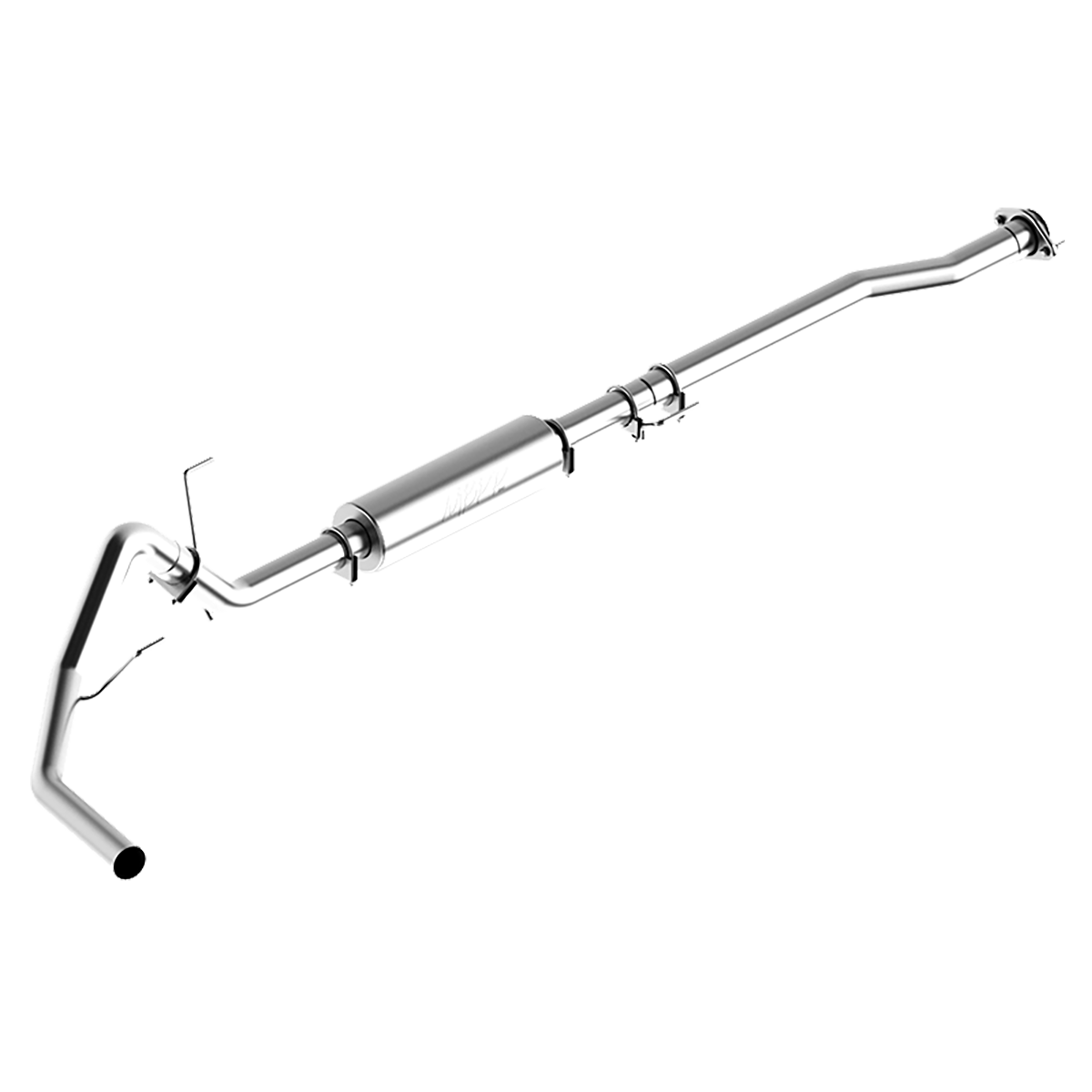 MBRP - MBRP 3 Inch Cat Back Exhaust System Single Side Exit Aluminized Steel For 11-14 Ford F-150 3.5L EcoBoost S5236P
