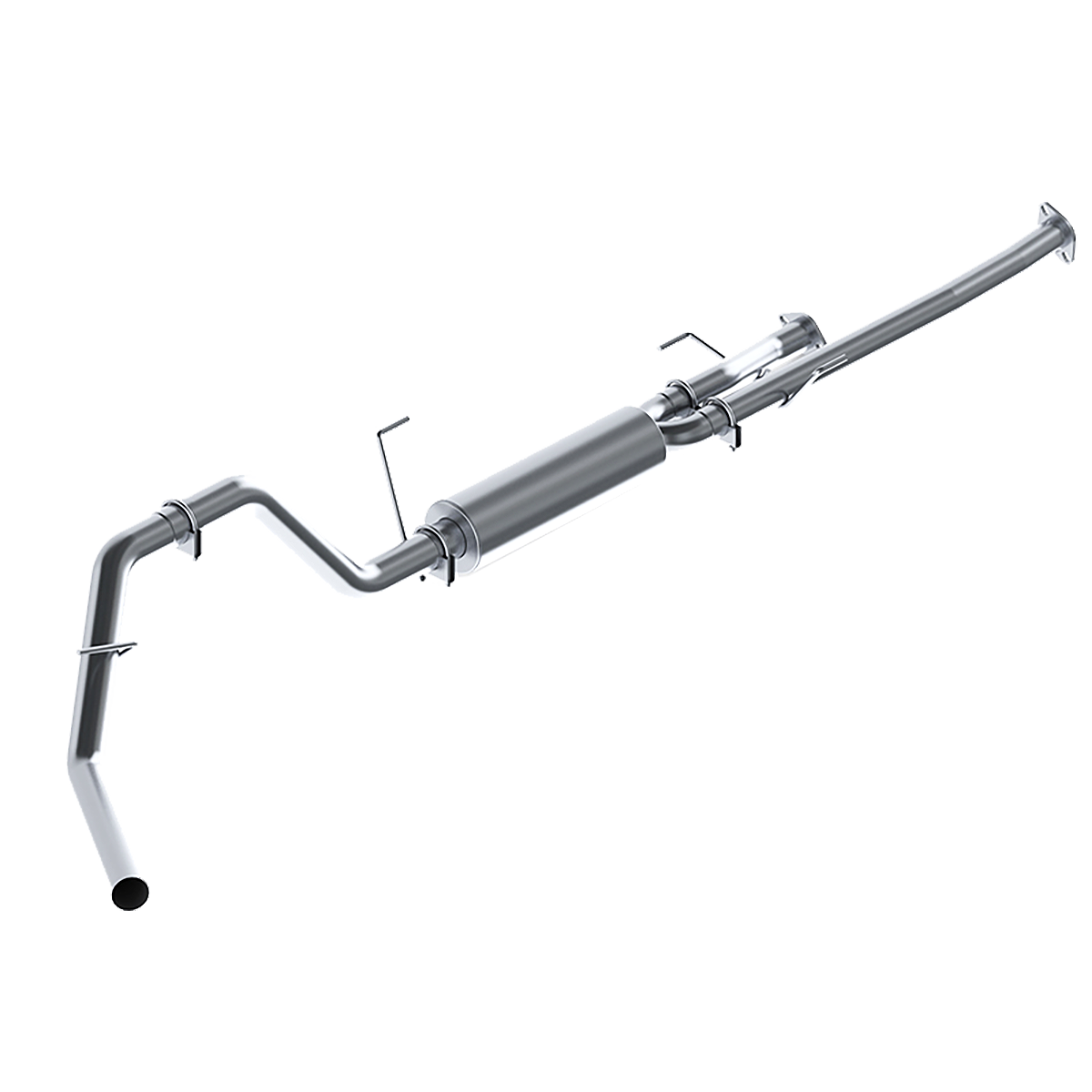 MBRP - MBRP Cat Back Exhaust System Single Side No Tip Aluminized Steel For 09-20 Toyota Tundra S5314P