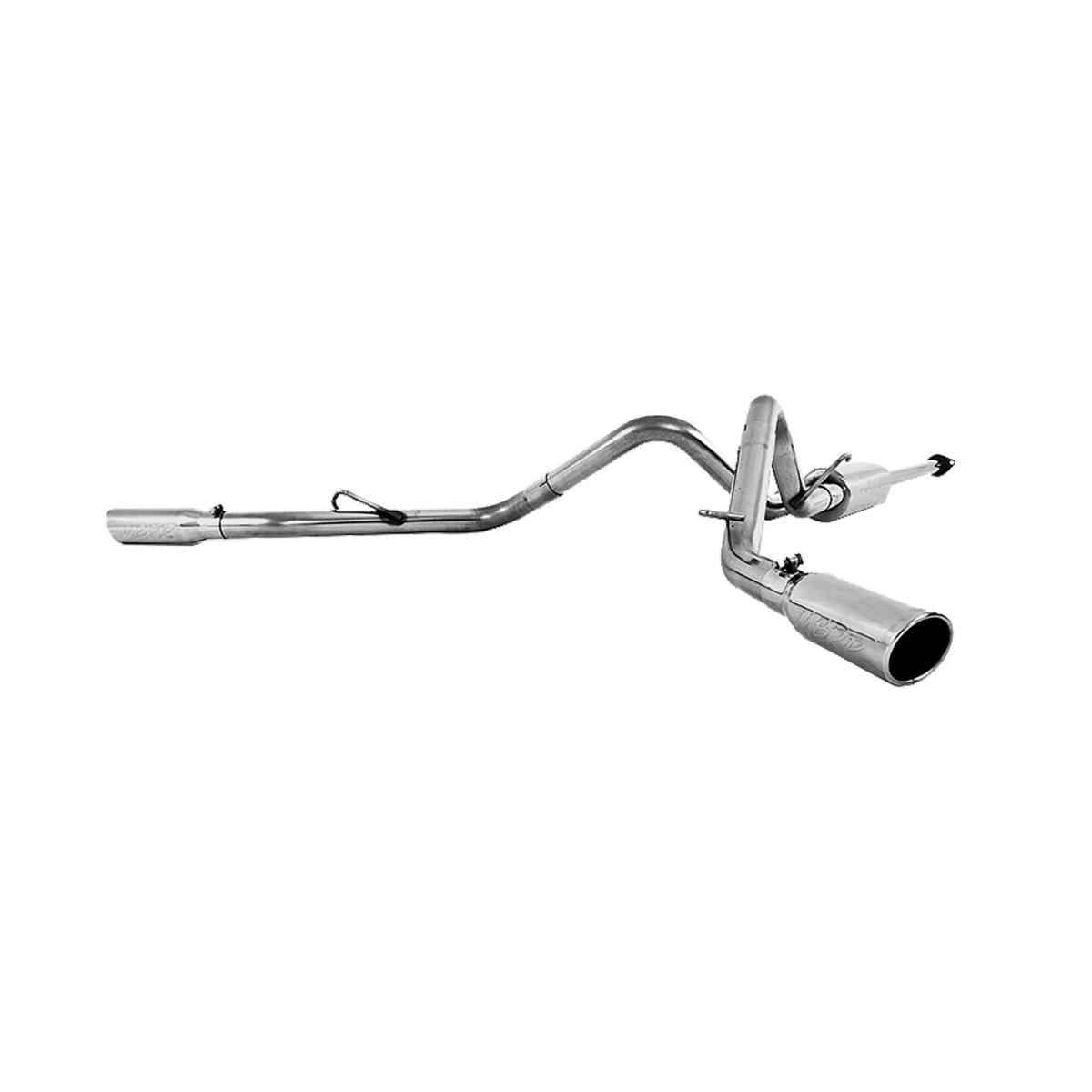 MBRP - MBRP Cat Back Exhaust System Dual Split Side T409 Stainless Steel For 05-15 Toyota Toyota Tacoma S5328409