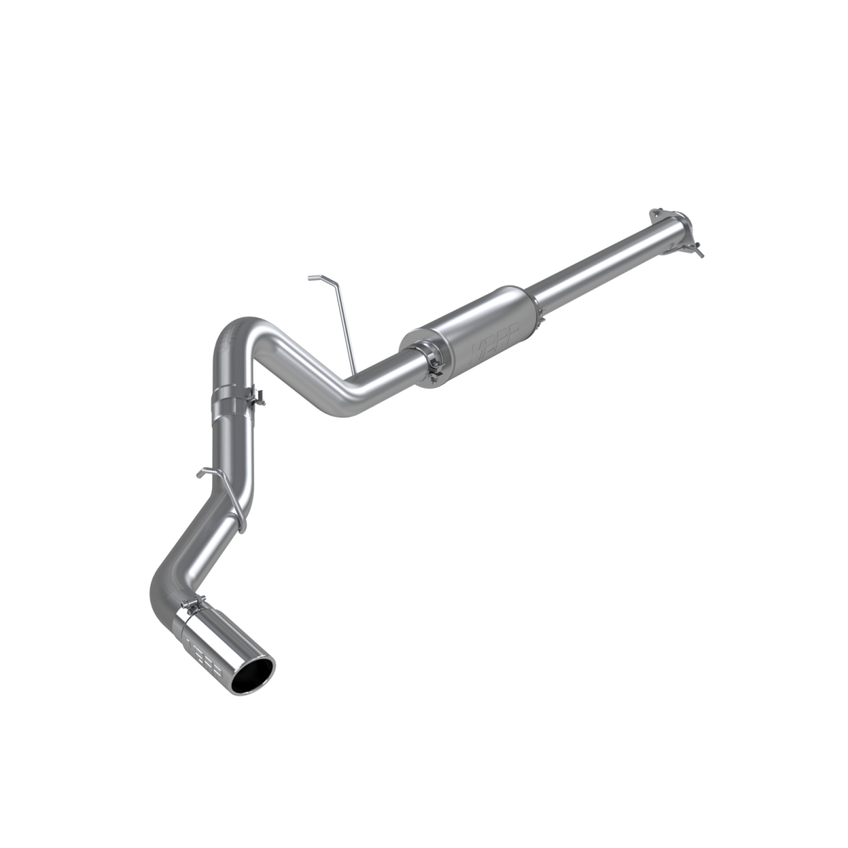 MBRP - MBRP Silverado/Sierra Cat Back Exhaust System Single Side Exit XP Series For 11-19 Chevrolet/GMC 2500HD Pick-up 6.0L V8 S5076409