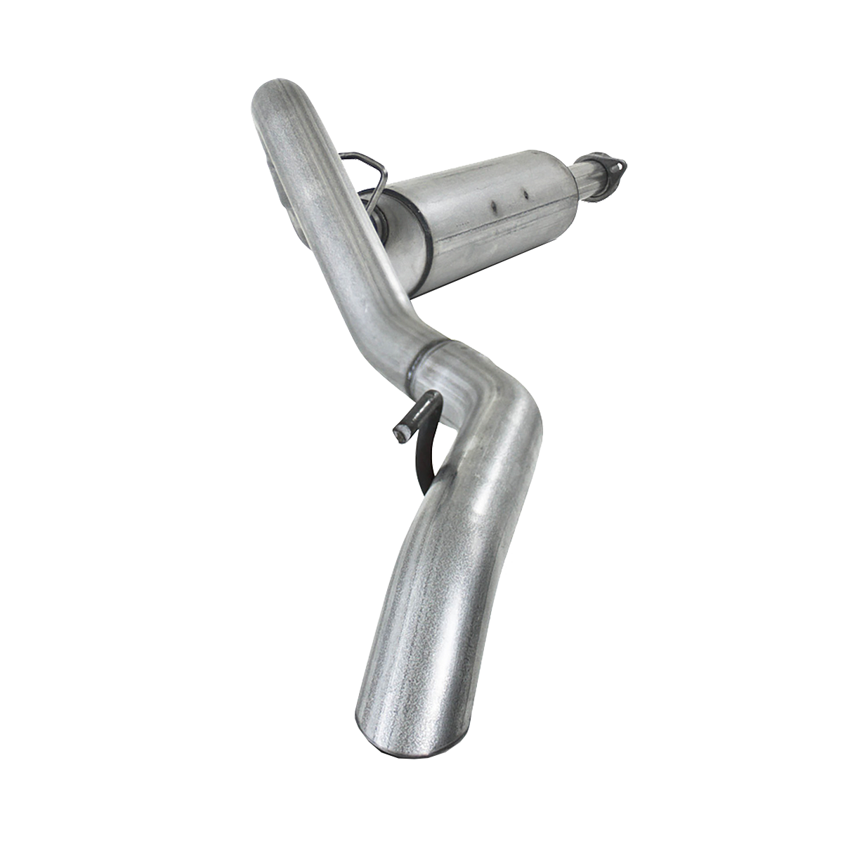 MBRP - MBRP Cat Back Exhaust System Single Aluminized Steel For 04-06 Jeep Wrangler TJ Unlimited, 4.0L I-6 S5520AL