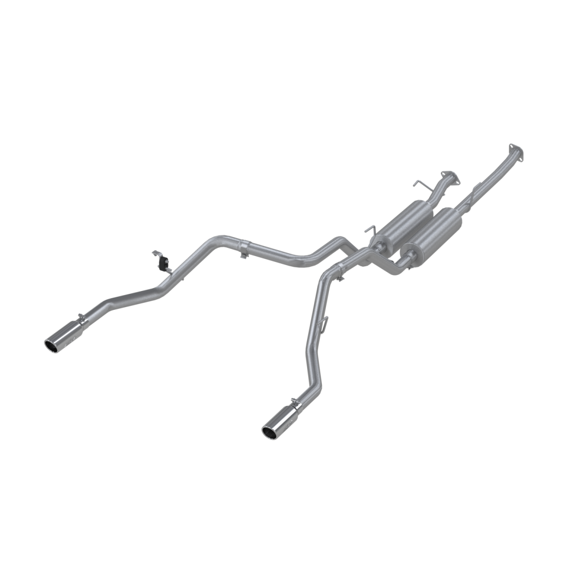 MBRP - MBRP 2.5 Inch Cat Back Exhaust System For 09-20 Toyota Tundra Dual Split Rear T304 Stainless Steel S5312409