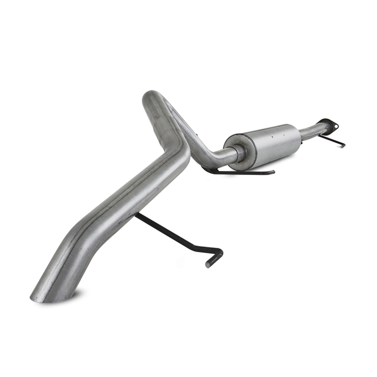MBRP - MBRP Cat Back Exhaust System Single Rear Exit Off-Road Tail No Tip For 07-14 Toyota FJ 4.0L V6 T409 Stainless Steel S5310409