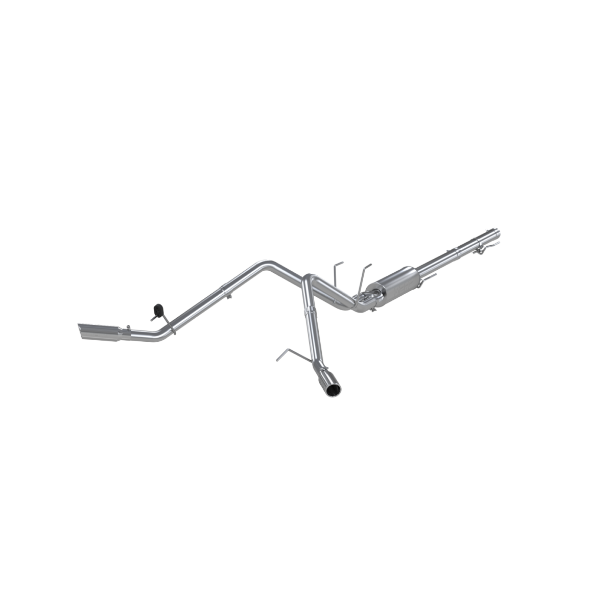 MBRP - MBRP Cat Back Exhaust System Dual Split Side T409 Stainless Steel For 09-19 RAM 1500 5.7L S5144409