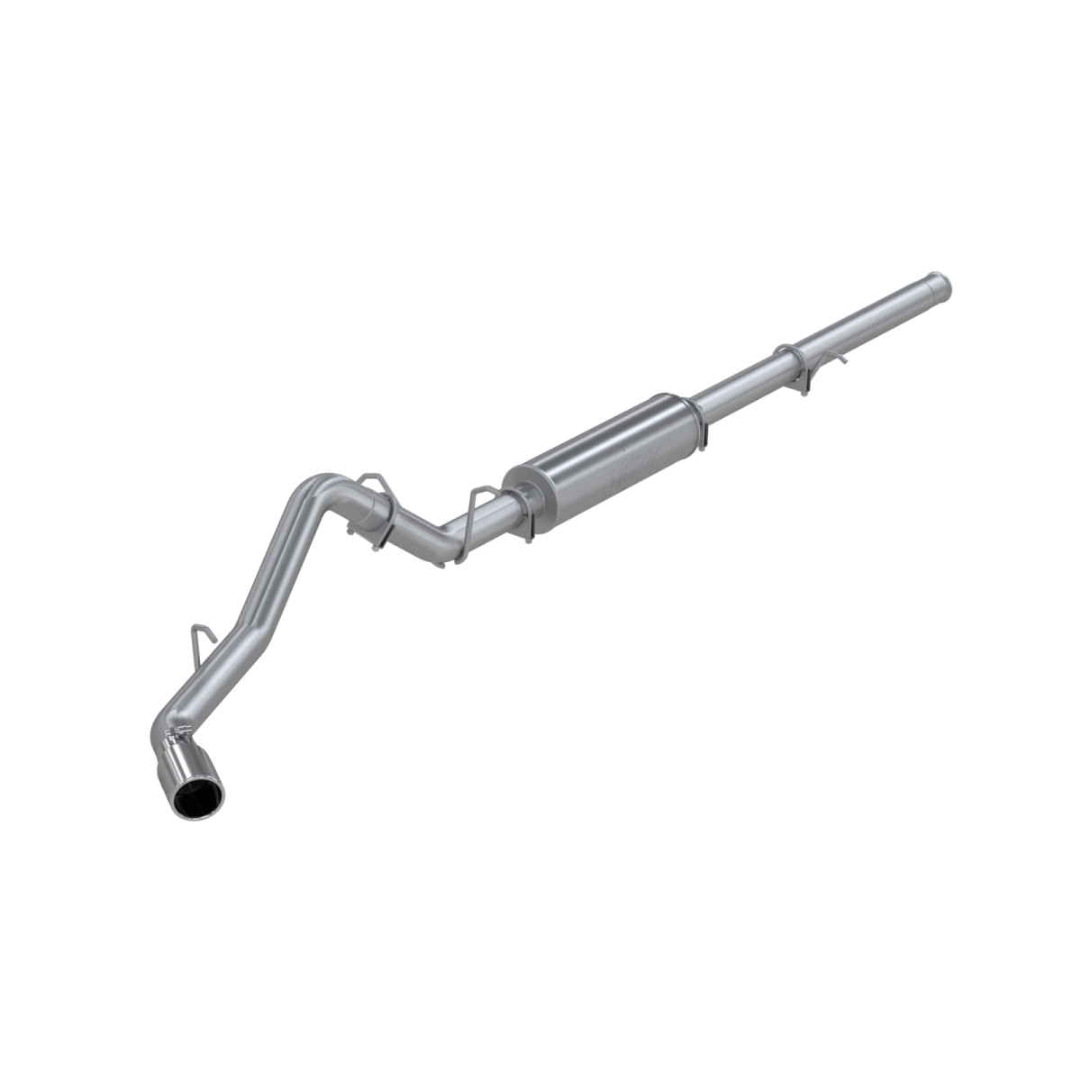 MBRP - MBRP Cat Back Exhaust System Single Side Aluminized Steel For 09-13 Silverado/Sierra 1500 4.8/5.3/6.0L RC/Extended Cab/Crew Cab S5054AL
