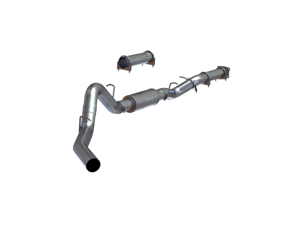 MBRP - MBRP 4 Inch Cat Back Exhaust System For 01-05 Silverado/Sierra 2500/3500 Duramax Ext/Crew Cab Single Side S6000P