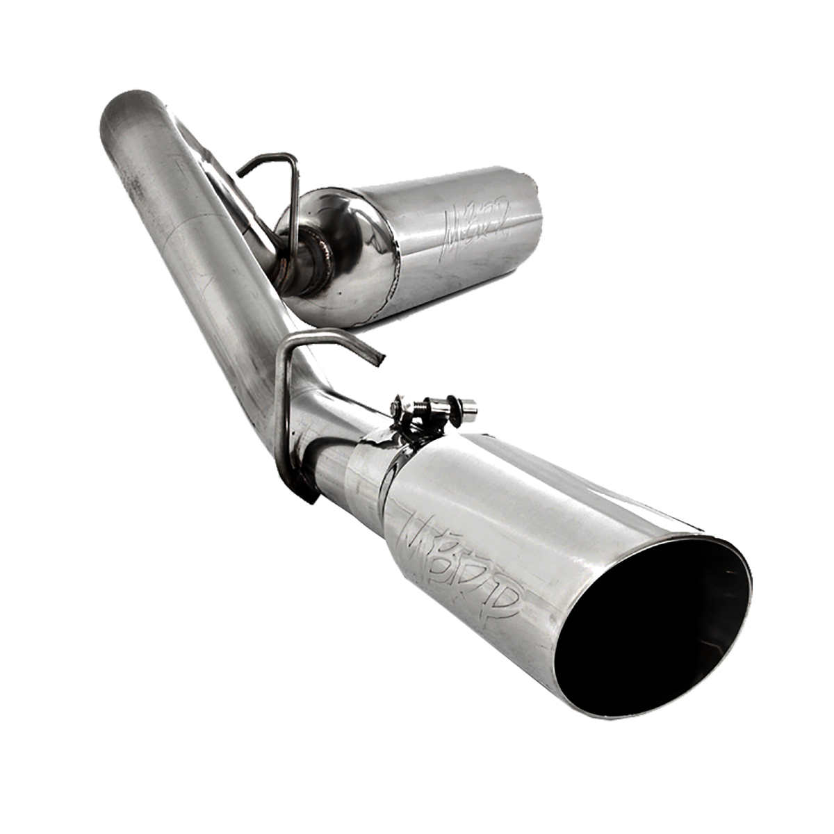 MBRP - MBRP Jeep TJ Cat Back Exhaust System Single Side T409 Stainless Steel For 97-99 Wrangler TJ S5512409