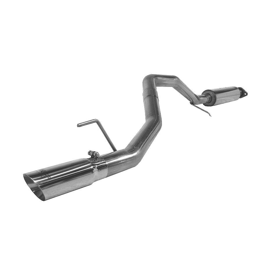 MBRP - MBRP Cat Back Exhaust System Single Side T409 Stainless Steel For 06-08 Jeep Commander S5504409
