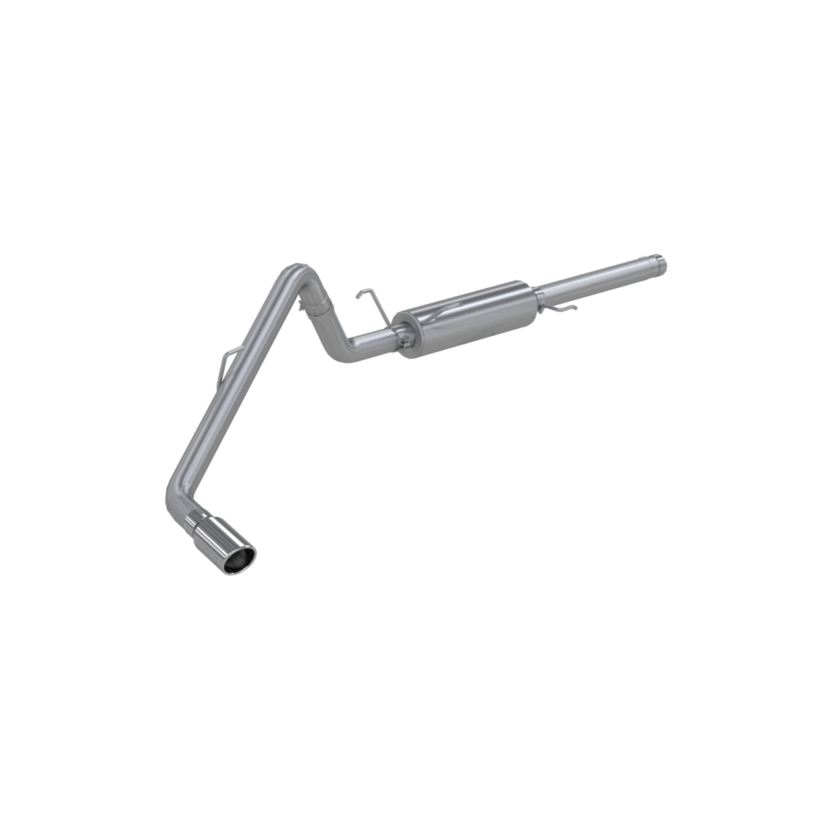 MBRP - MBRP Cat Back Exhaust System Single Side T409 Stainless Steel For 04-05 Dodge Ram Hemi 1500 5.7L Standard/Crew Cab/Short Bed S5104409