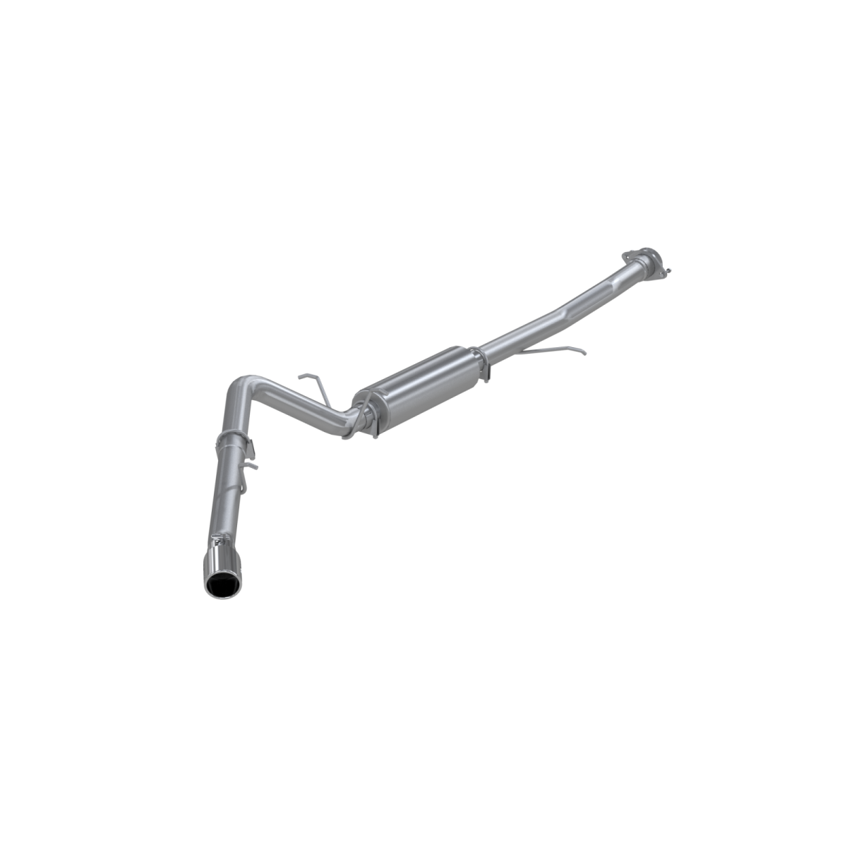 MBRP - MBRP 3 Inch Cat Back Exhaust System Single Side Aluminized Steel For 07-10 Escalade EXT, ESV/Yukon Denali XL S5034AL
