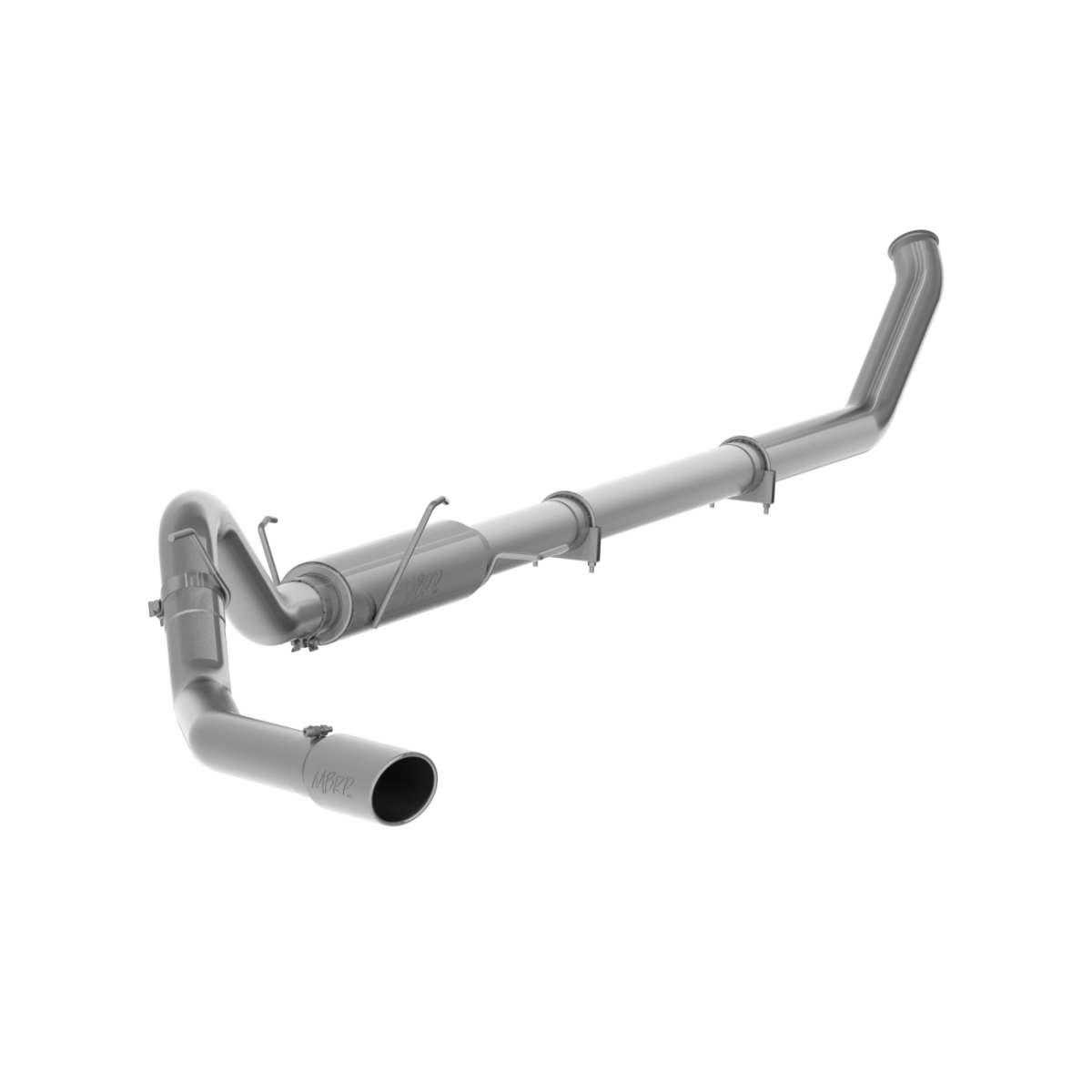MBRP - MBRP 4 Inch Cat Back Exhaust System Single Side Exit T409 Stainless Steel For 04-07 Dodge Ram 2500/3500 Cummins S6108409