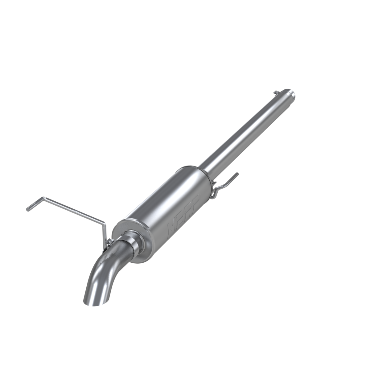 MBRP - MBRP Cat Back Exhaust System Single Turn Down Aluminized Steel For 04-08 Ford F-150 All Engines S5220AL