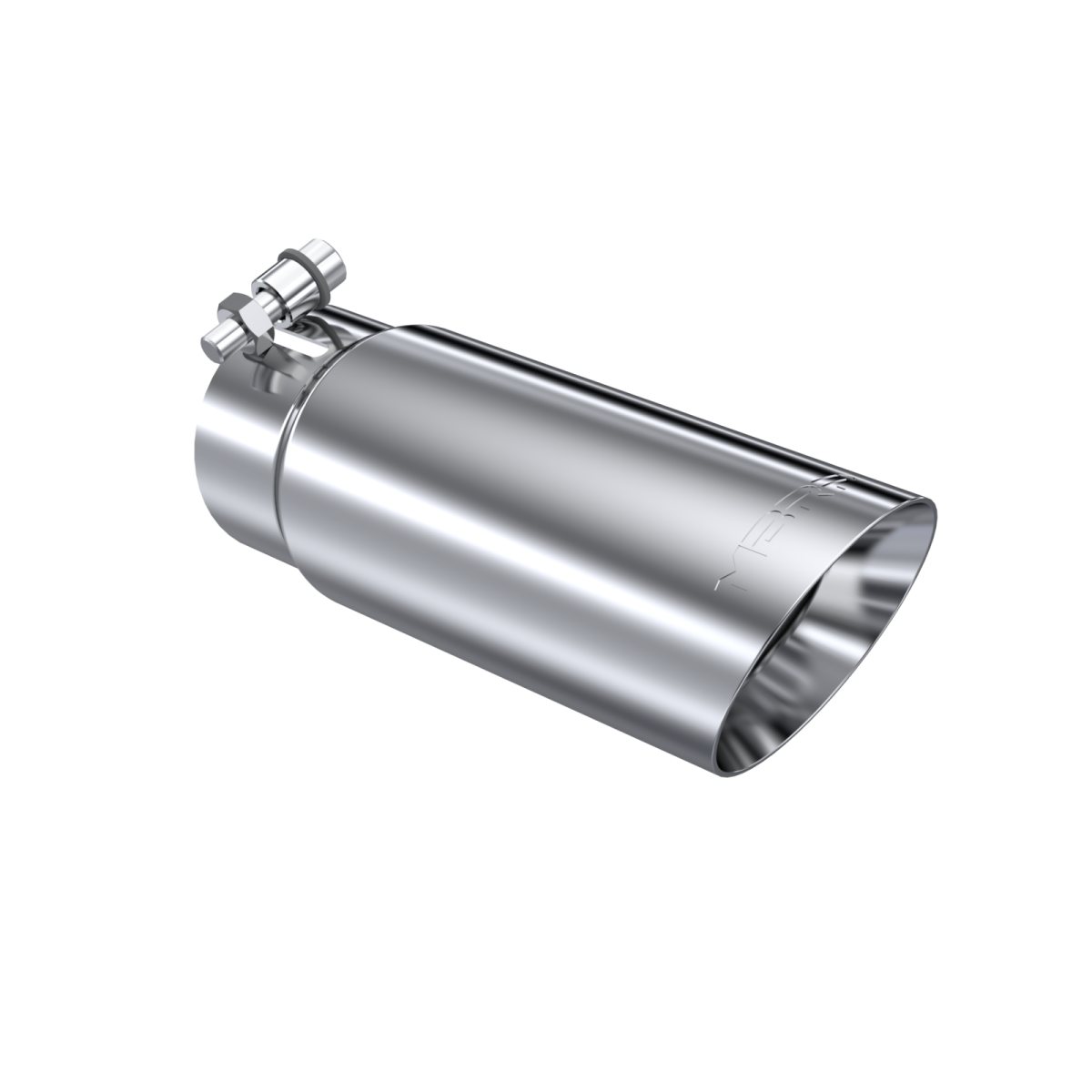 MBRP - MBRP Exhaust Tip 3 1/2 Inch O.D. Dual Wall Angled End 3 Inch Inlet 10 Inch Length T304 Stainless Steel T5114