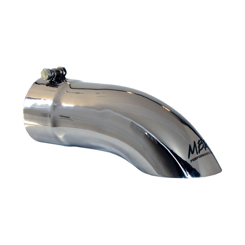 MBRP - MBRP Exhaust Tail Pipe Tip 4 Inch O.D. Turn Down 4 Inch Inlet 12 Inch Length T304 Stainless Steel T5081