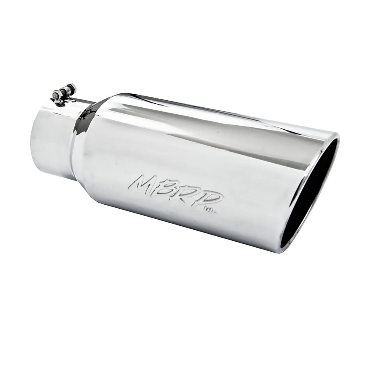 MBRP - MBRP Exhaust Tip 7 Inch O.D. Rolled End 5 Inch Inlet 18 Inch Length T304 Stainless Steel T5127