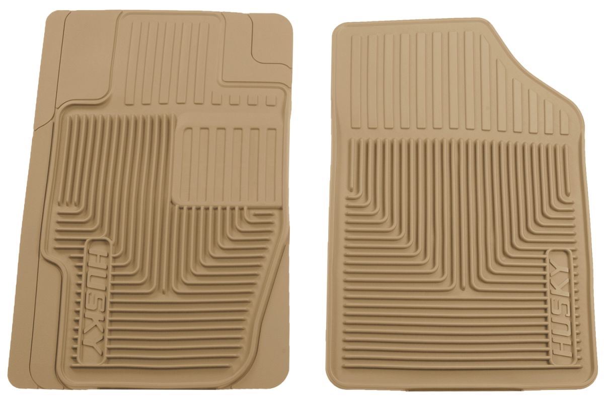 Husky Liners - Husky Liners Heavy Duty Front Floor Mats 98-14 Chevy/Lincoln/Pontiac/Toyota/Ford/Chrysler-Tan 51173