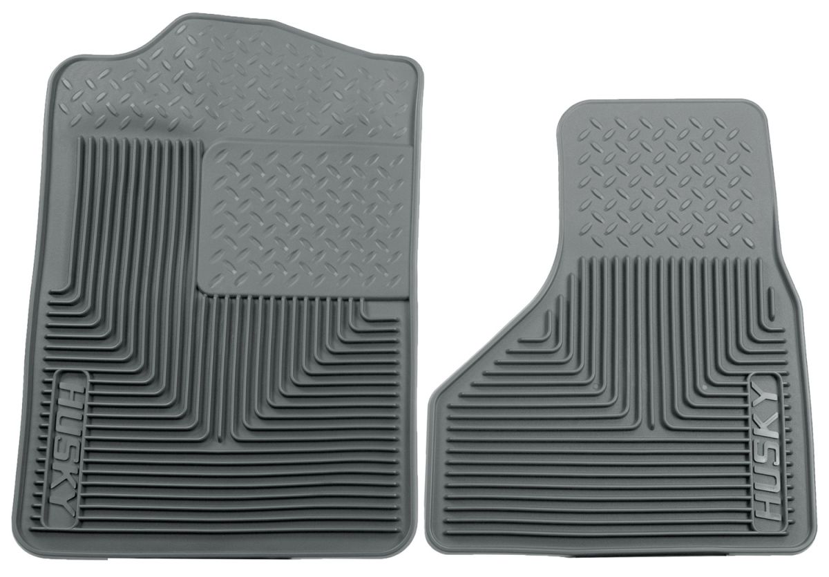 Husky Liners - Husky Liners Heavy Duty Front Floor Mats 08-09 Ford F-Series Super Duty-Grey 51202