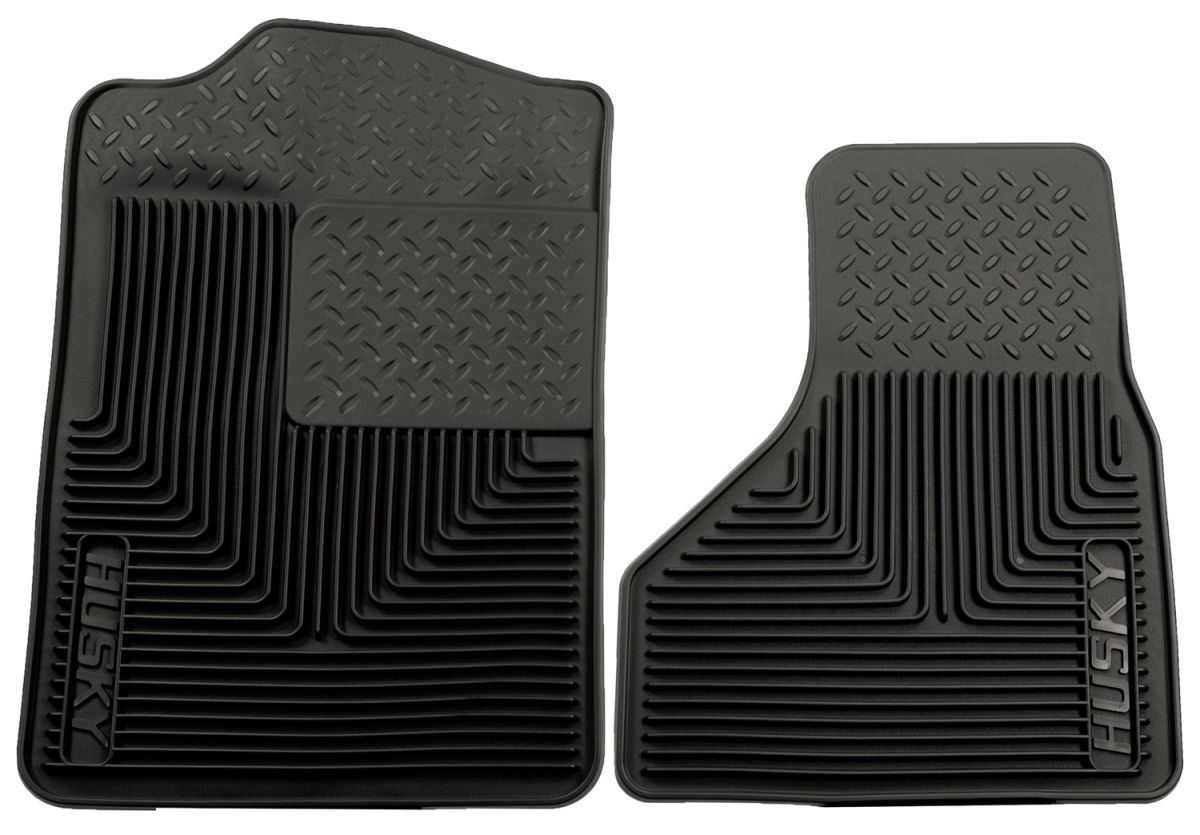Husky Liners - Husky Liners Heavy Duty Front Floor Mats 08-09 Ford F-Series Super Duty-Black 51201