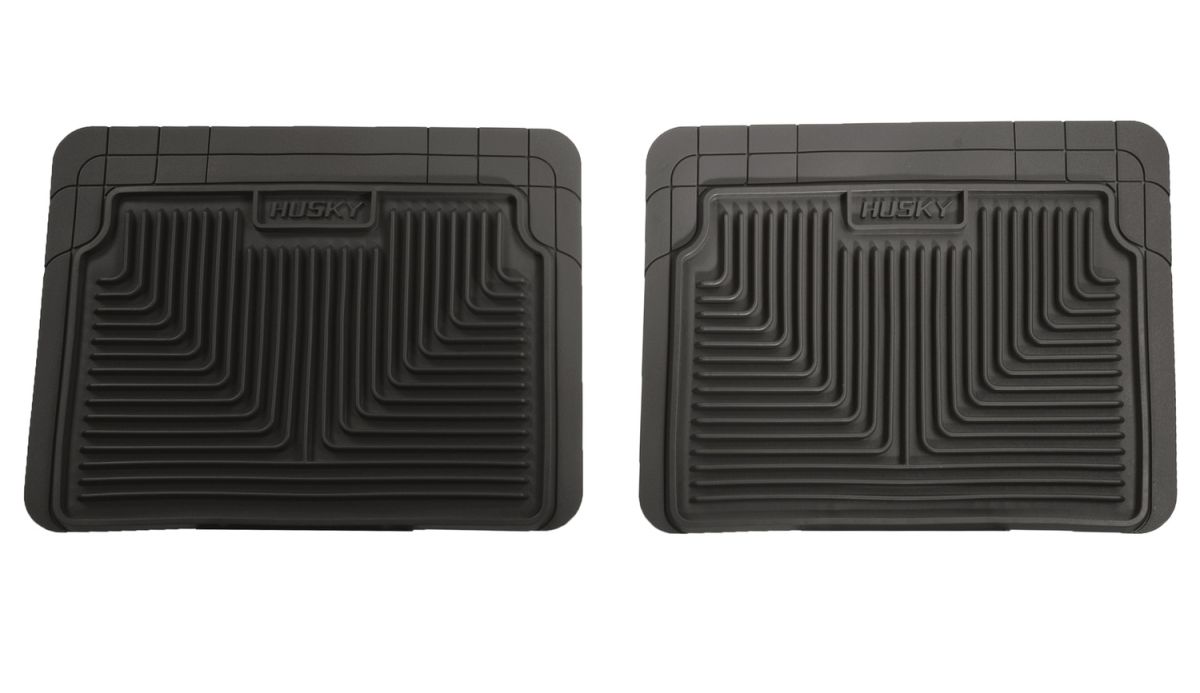 Husky Liners - Husky Liners Semi Custom Fit Floor Mat 2nd or 3rd Seat Larger Locations-Black 52021