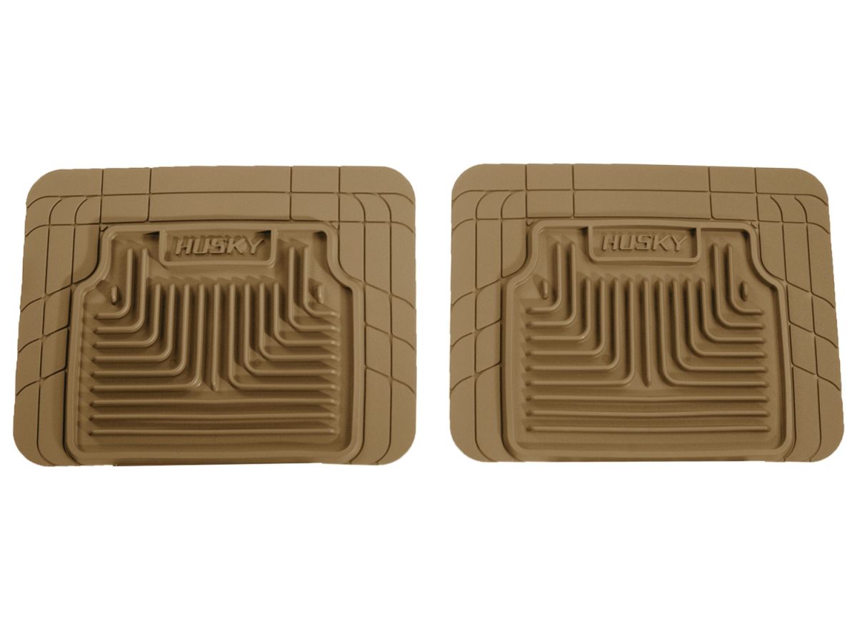 Husky Liners - Husky Liners Semi Custom Fit Floor Mat 2nd or 3rd Seat Smaller Locations-Tan 52033