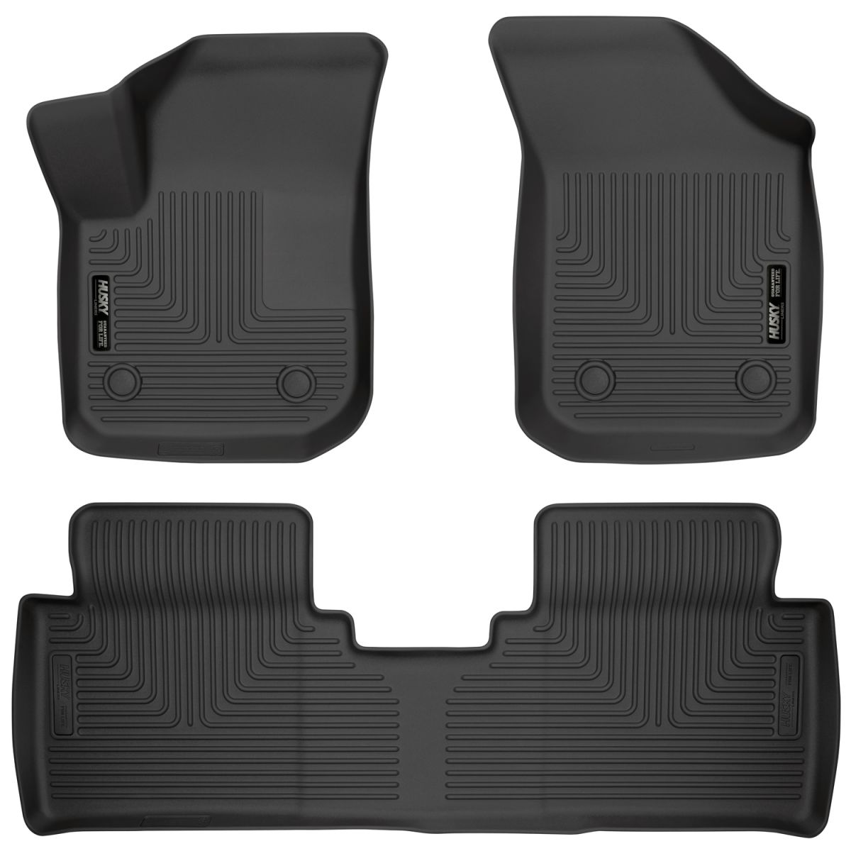 Husky Liners - Husky Liners 2017 Buick Envision Front & 2nd Seat Floor Liners Black 95111