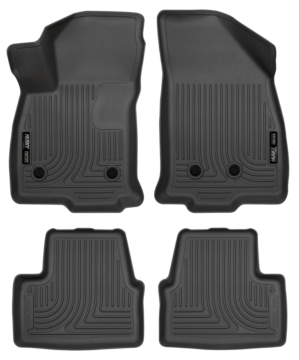Husky Liners - Husky Liners 16-18 Chevrolet Volt Front & 2nd Seat Floor Liners Black 98281